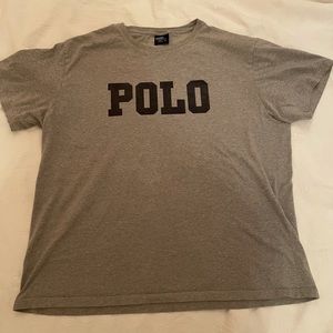 Polo Ralph Lauren logo tee shirt.